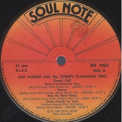 Kim Parker with the Tommy Flanagan Trio: Good Girl