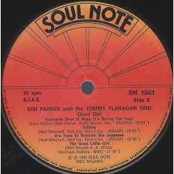 Kim Parker with the Tommy Flanagan Trio: Good Girl
