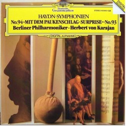 Haydn: Symphonien No. 94 "Mit Dem Paukenschlag", No. 93 "Surprise"