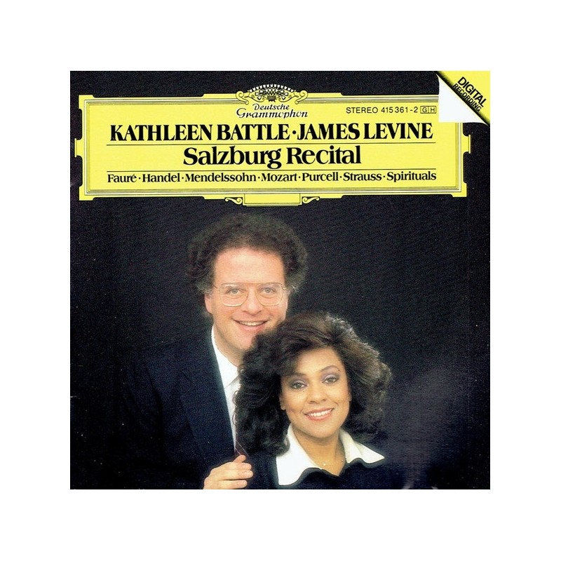 Kathleen Battle, James Levine: Salzburg Recital
