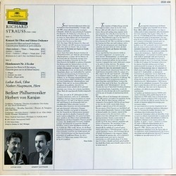 Strauss: Oboenkonzert D-Dur, Lothar Koch