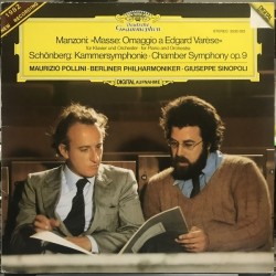 Manzoni, Schönberg, ''Masse: Omaggio A Edgard Varèse'', Kammersymphonie Op. 9