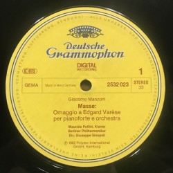 Manzoni, Schönberg, ''Masse: Omaggio A Edgard Varèse'', Kammersymphonie Op. 9