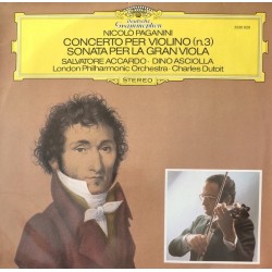 Nicolò Paganini: Concerto Per Violino N.3, Sonata Per La Gran Viola