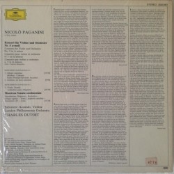 Nicolò Paganini: Concerto Per Violino N.5, Maestosa Sonata Sentimentale
