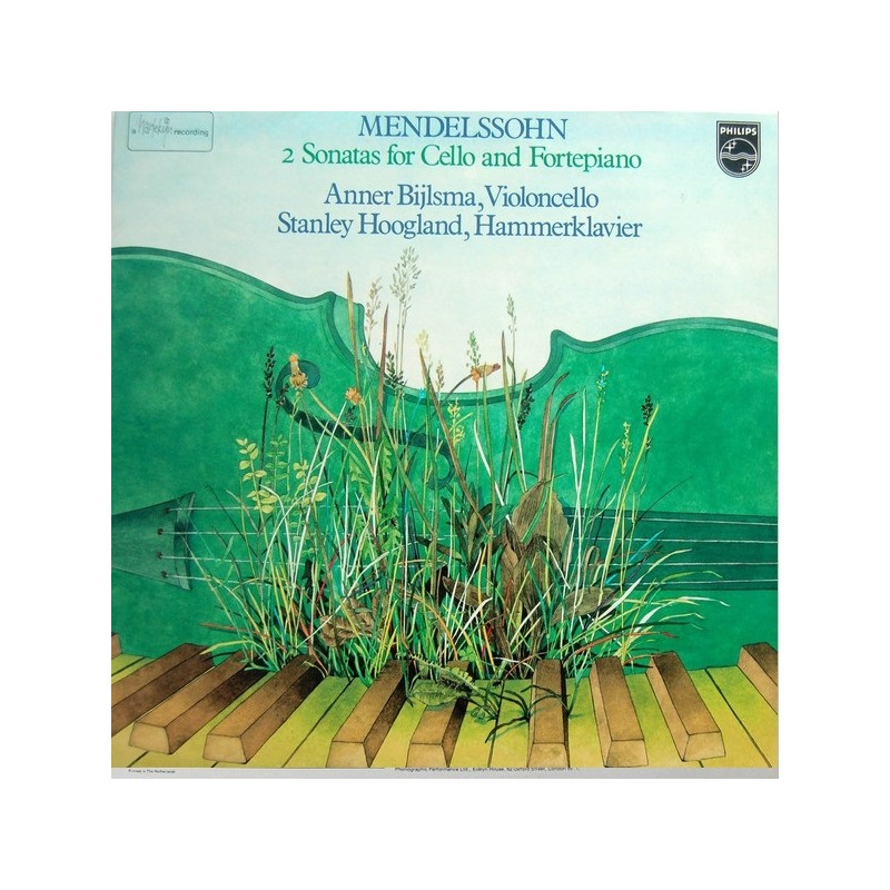 Mendelssohn: 2 Sonatas For Cello And Fortepiano