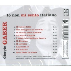 Giorgio Gaber: Io Non Mi Sento Italiano