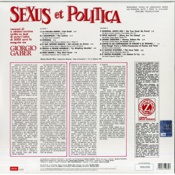 Giorgio Gaber: Sexus et Politica