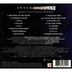 Interstellar, Hans Zimmer, CD