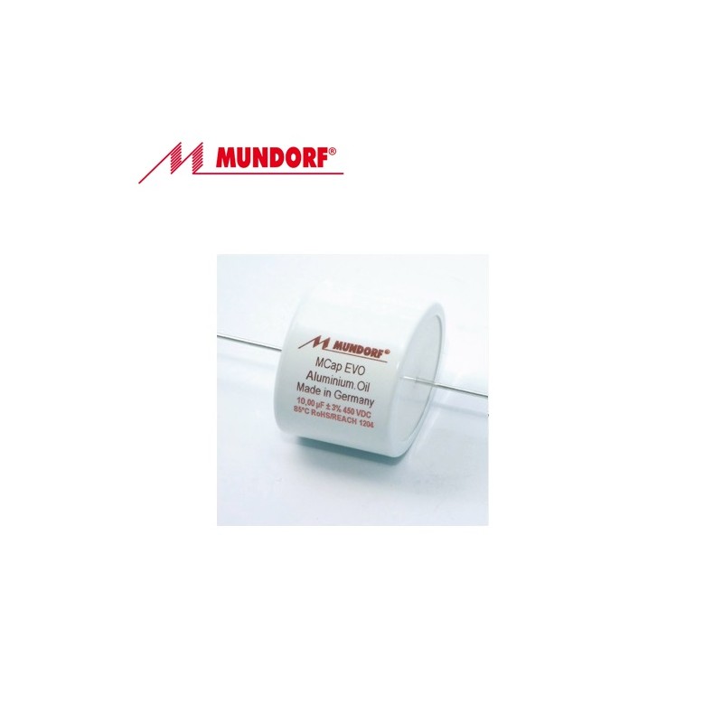Mundorf MCAP EVO OIL 22uF 450V, condensatore polipropilene, MEO-22T3.450