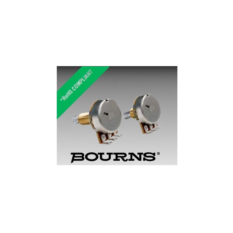 Bourns 24, 500KB 3/8' potenz.LIN, zigr. NO LOAD, long bushing PDB241-GNL03-504B0