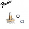 Fender 5KA LOG, potenziometro 24mm con perno pieno