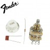 Fender TBX Tone Control Kit, potenziometro doppio con manopola condensatore e resistenza