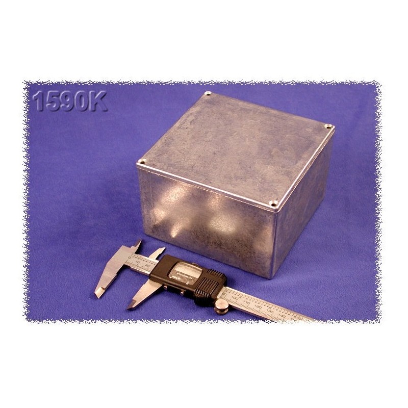 Hammond 1590KBK, contenitore NERO alluminio pressofuso, IP54