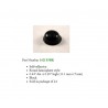 Hammond 1421T5BK, piedini tondi in gomma adesivi, NERI (conf. 24pz)