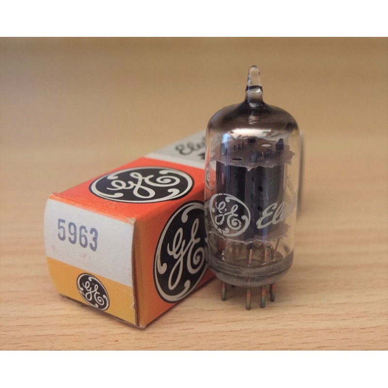 General Electric 5963, valvola pre selezionata, made in USA