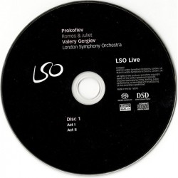 Sergei Prokofiev: Romeo & Juliet, Valery Gergiev, London Symphony, 2x SACD, LSO0682