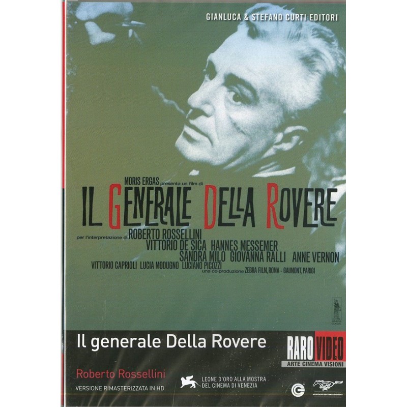 Il Generale Della Rovere: Roberto Rossellini, Mustang Entertainment, DVD, 8057092009130