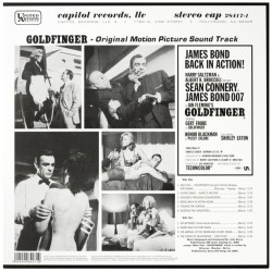 John Barry: 007 Goldfinger, Shirley Bassey, OST, LP 180g., United Artists Records, 5099992841710