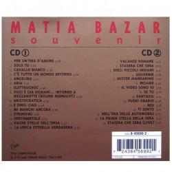 Matia Bazar: Souvenir (The very best of Matia Bazar), Virgin 2x CD, 724384569921