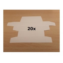 20x Scatola bianca per...