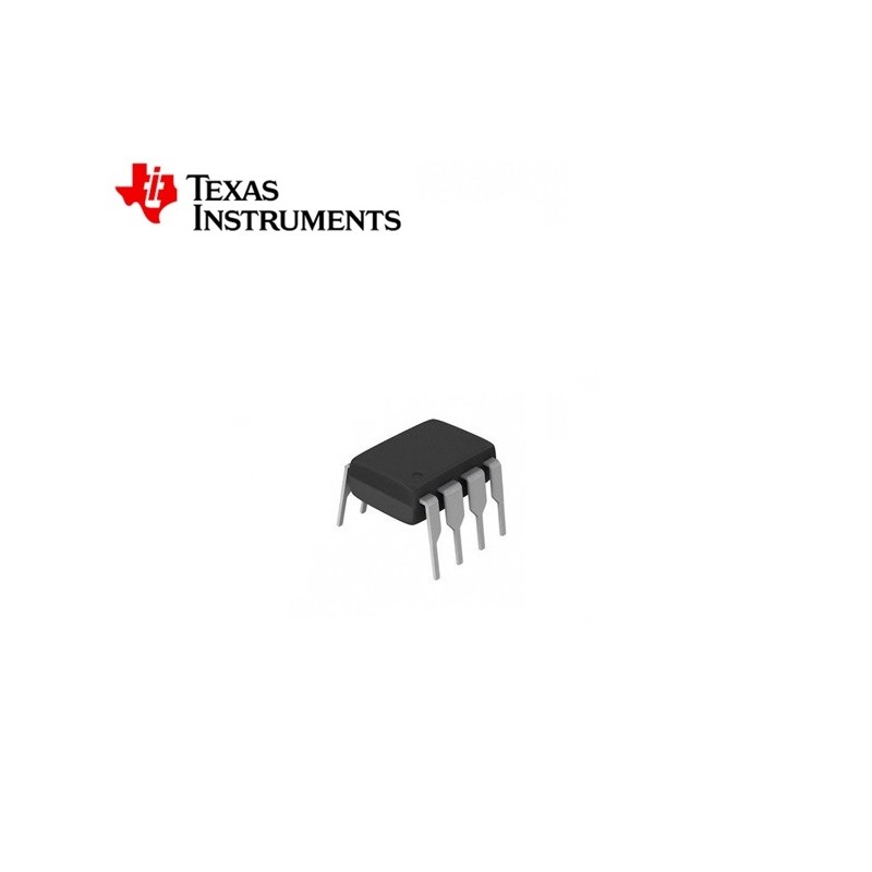 Integrato LM393P Texas Instruments, comparatore bassa potenza (DIP8)