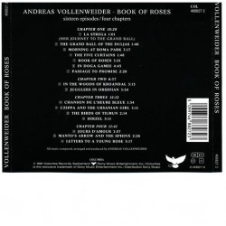 Andreas Vollenweider: Book Of Roses (Sixteen Episodes / Four Chapters), CD, Columbia, 5099746882723