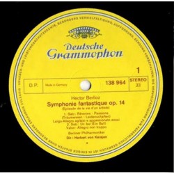 Hector Berlioz: Symphonie Fantastique, Berliner Philharmoniker, von Karajan, DG 138 964