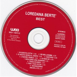 Loredana Bertè: Best, WEA, CD compilation, 090317397221