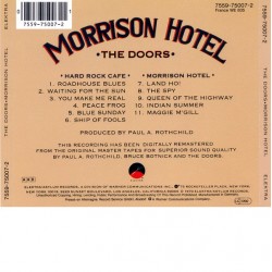 The Doors: Morrison Hotel, Elektra, CD, 075597500721
