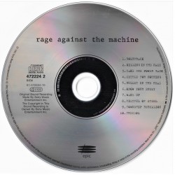 Rage Against The Machine: Rage Against The Machine, Epic, CD, 5099747222429