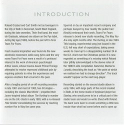 Tears For Fears: Songs From The Big Chair, Mercury, CD, 042282430021