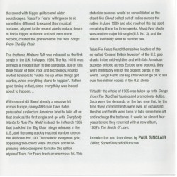 Tears For Fears: Songs From The Big Chair, Mercury, CD, 042282430021