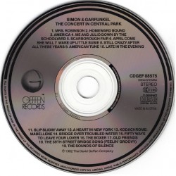 Simon & Garfunkel: The Concert In Central Park, Geffen Records, CD, 5099708857523