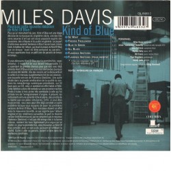 Miles Davis: Kind Of Blue, Columbia, CD, 5099749485327