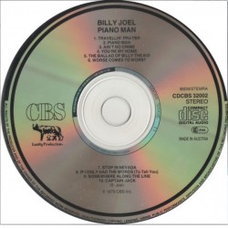 Billy Joel: Piano Man, CBS, CD, 5099703200225