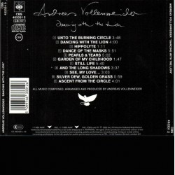 Andreas Vollenweider: Dancing With The Lion, CBS, CD, 5099746333126