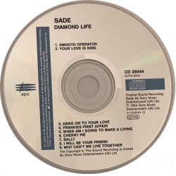 Sade: Diamond Life, Epic, CD, 5099748117823