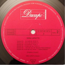 Frédéric Chopin: Vierzehn Walzer, Dinu Lipatti, Dacapo, LP, 1C047-00167M