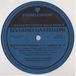 Severino Gazzelloni: Bach, Vivaldi, Mozart, Beethoven, Fabbri Editori, LP, 310052