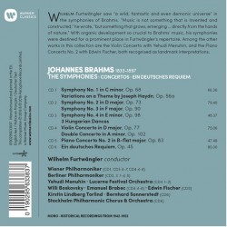 Brahms: The Symphonies, Concertos, Ein Deutsches Requiem, Wilhelm Furtwängler, Warner, 6x CD, 0190295633837