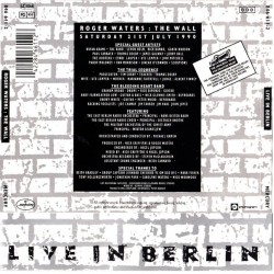 Roger Waters: The Wall (Live In Berlin), Mercury, 2x CD, 042284661126