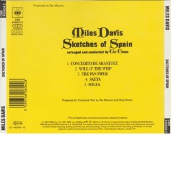 Miles Davis: Sketches Of Spain, CBS Masterpieces, CD, 5099746060428