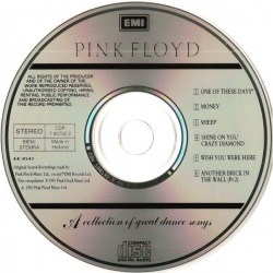 Pink Floyd: A Collection Of Great Dance Songs, EMI, CD, 077779073221