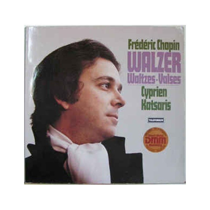 Frédéric Chopin: Walzer, Cyprien Katsaris, Teldec, LP, 6.42706 AW