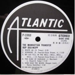 The Manhattan Transfer: Bop Doo-Wopp, Atlantic (JP pressing + OBI), LP, P-13068