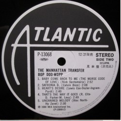The Manhattan Transfer: Bop Doo-Wopp, Atlantic (JP pressing + OBI), LP, P-13068
