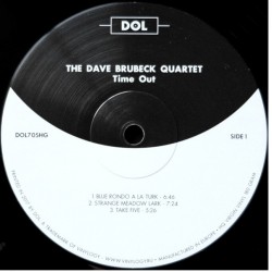 The Dave Brubeck Quartet: Time Out, DOL, LP 180g., 889397557058