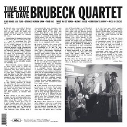 The Dave Brubeck Quartet: Time Out, DOL, LP 180g., 889397557058
