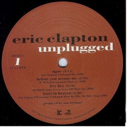 Eric Clapton: Unplugged, Reprise, 2x LP 180g., 0093624986935